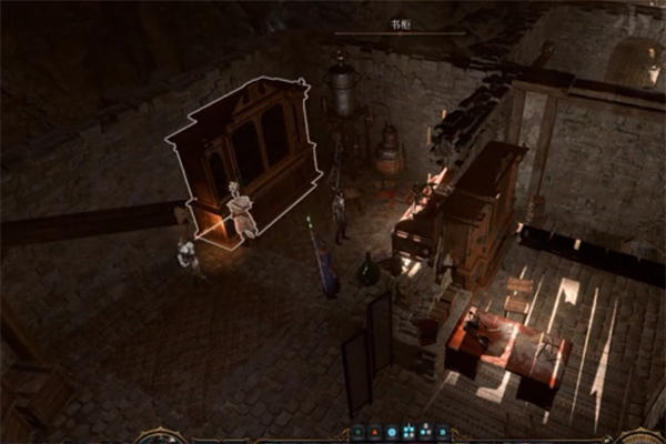 《博德之门3》染疫村落地下室机关方位